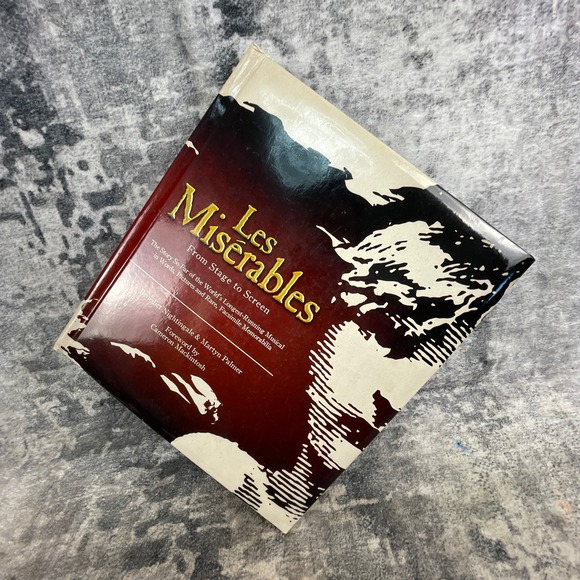 Applause Les Misérables From Stage to Screen Hardcover Musical